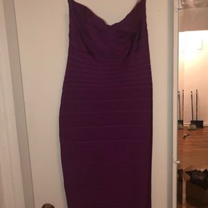 Herve ledger bandage dress